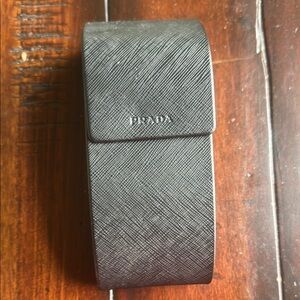 Prada Black Glasses Case